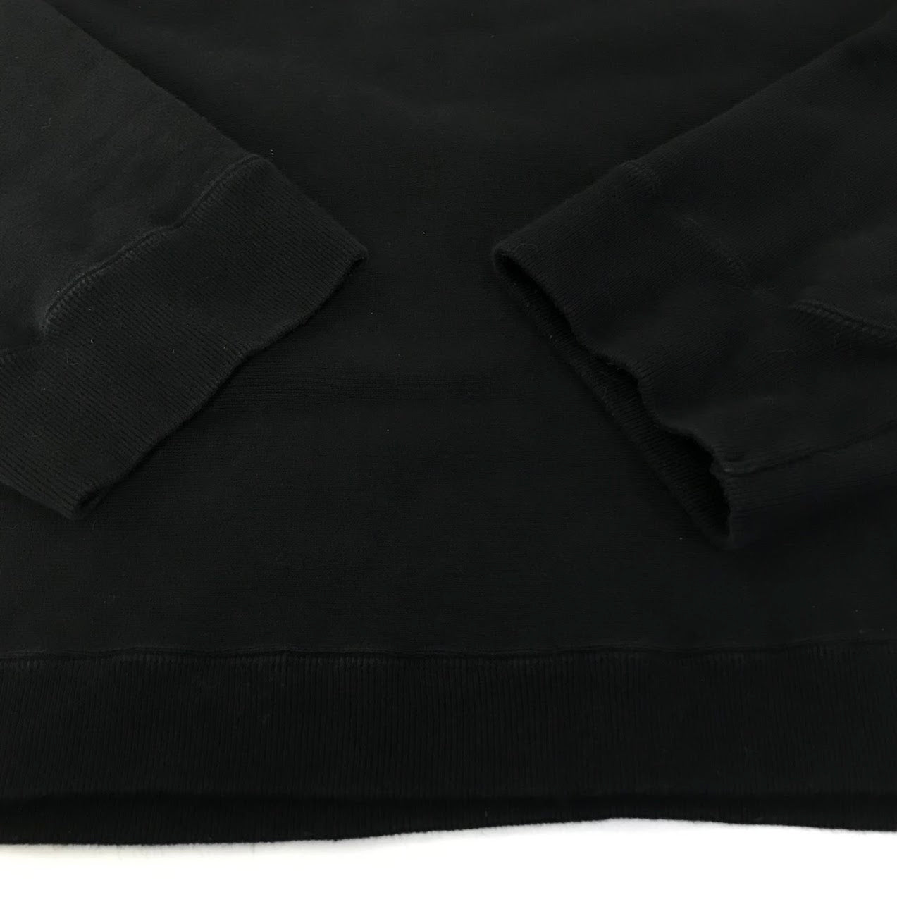 ATON | エイトン SUVIN GARMENT DYE CREWNECK PULLOVER スウェット 6923077 ブラック【倉吉店】