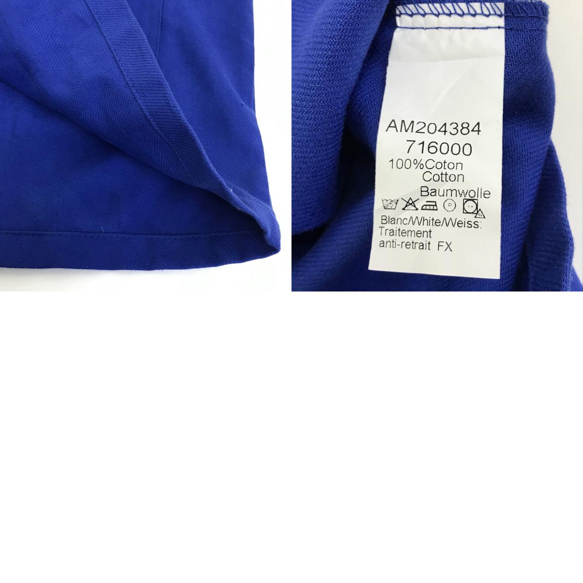 ADOLPHE LAFONT（アドルフラフォン）企業ロゴ入り カバーオール ブルー サイズ：46【倉吉店】