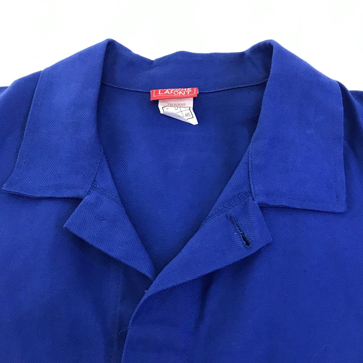 ADOLPHE LAFONT（アドルフラフォン）企業ロゴ入り カバーオール ブルー サイズ：46【倉吉店】