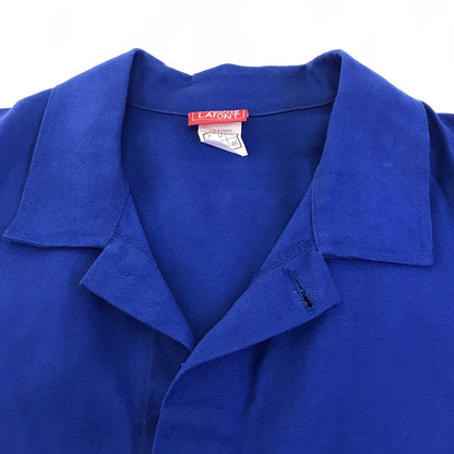 ADOLPHE LAFONT（アドルフラフォン）企業ロゴ入り カバーオール ブルー サイズ：46【倉吉店】