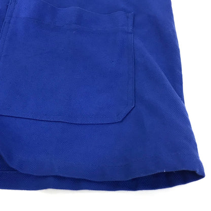ADOLPHE LAFONT（アドルフラフォン）企業ロゴ入り カバーオール ブルー サイズ：46【倉吉店】