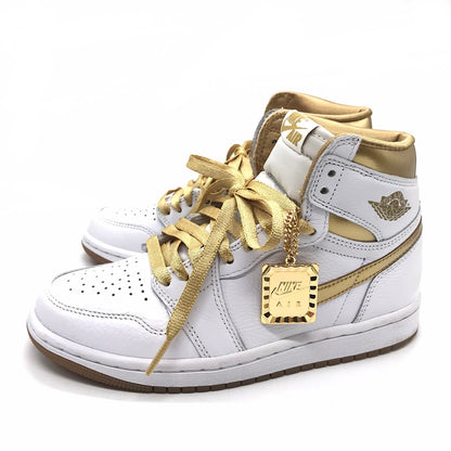 NIKE | ナイキ WMNS AIR JORDAN 1 RETRO HI OG スニーカー FD2596-107 ホワイト 22.5cm【倉吉店】