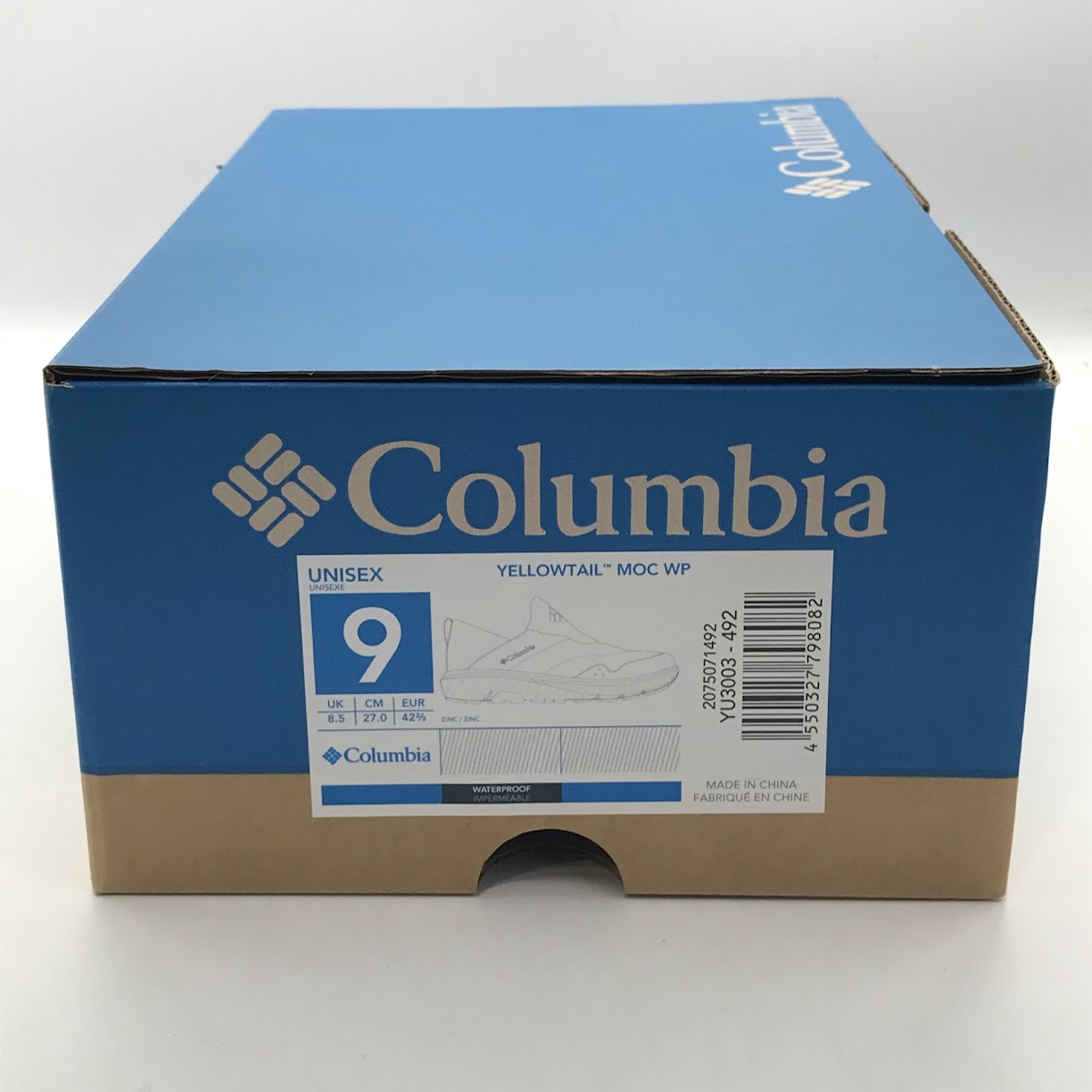 Columbia | コロンビア YELLOWTAIL MOC WP イエローテイル モック ウォータープルーフ スノーブーツ ブーツ YU3003 ネイビー 27cm【倉吉店】