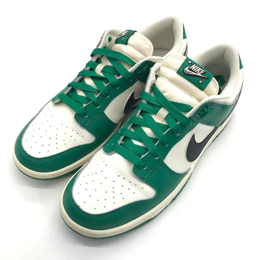 NIKE | ナイキ DUNK LOW SE LOTTERY ”PALE IVORY/MALACHITE” スニーカー DR9654-100 グリーン 27.5cm【倉吉店】