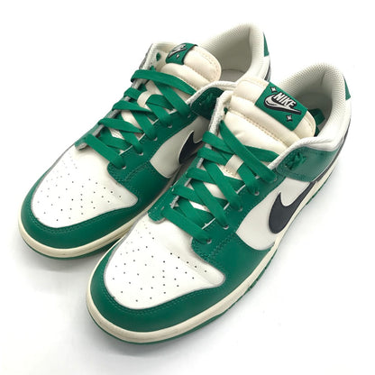 NIKE | ナイキ DUNK LOW SE LOTTERY ”PALE IVORY/MALACHITE” スニーカー DR9654-100 グリーン 27.5cm【倉吉店】