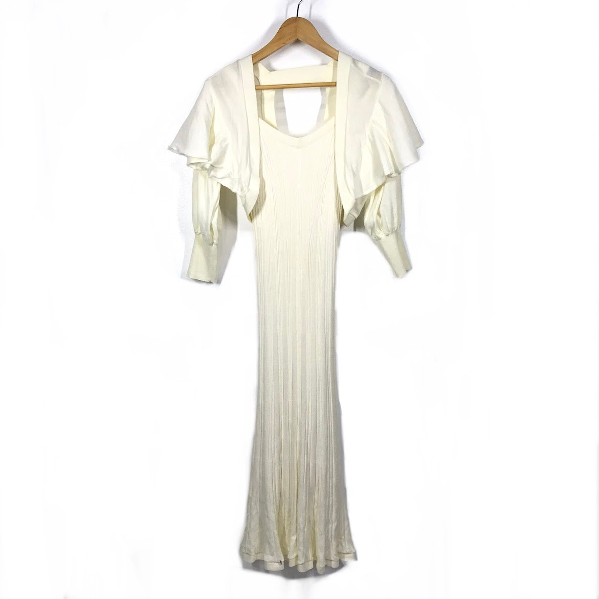 Her lip to｜ハーリップトゥ　Spring Ribbed Knit Dress Set ワンピース セットアップ 1221205036 アイボリー サイズ：M【倉吉店】