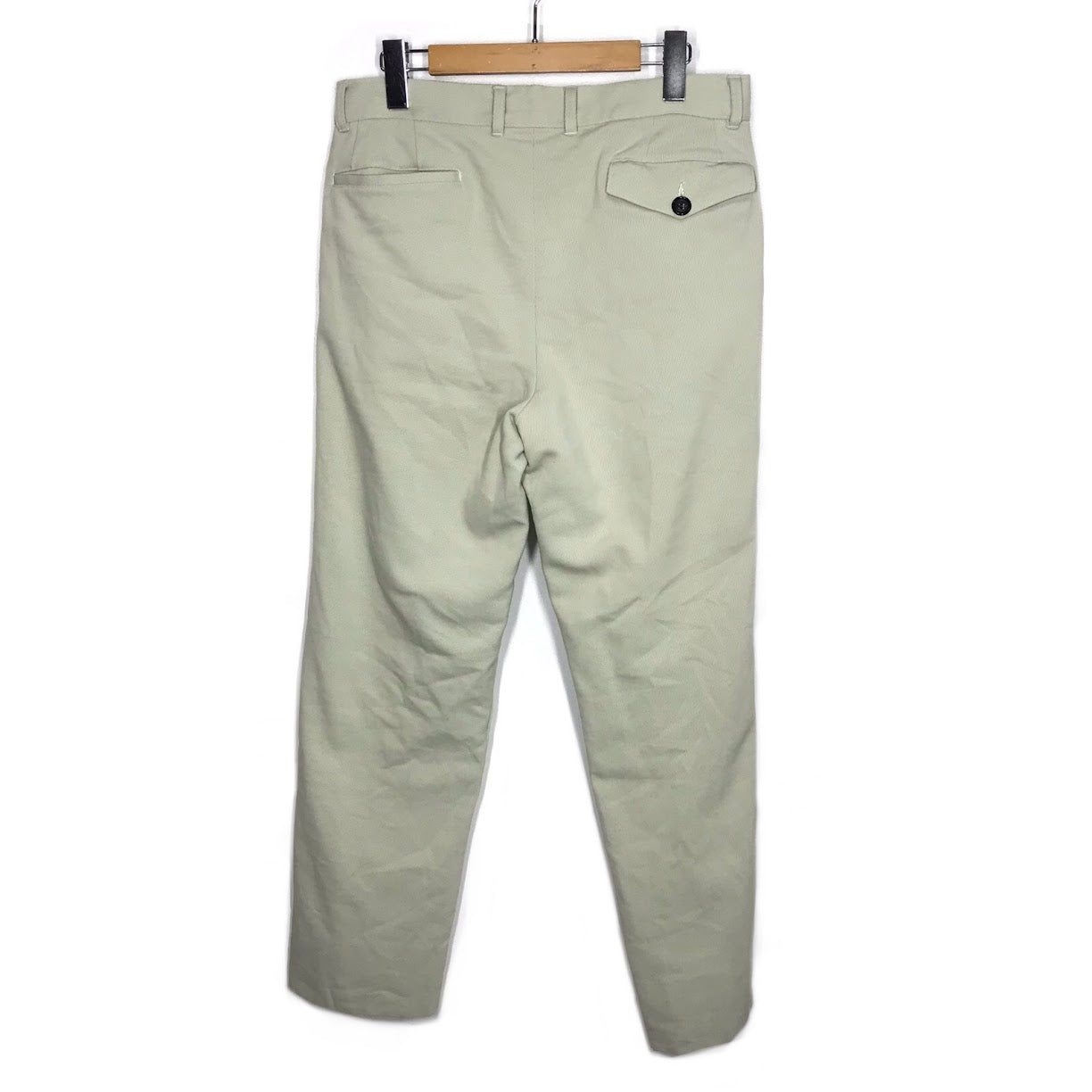 TTT MSW | ティー Wool Tapered Slacks ウールテーパードスラックス パンツ TTT-2021AW-PT04 グリーン サイズ：L【倉吉店】