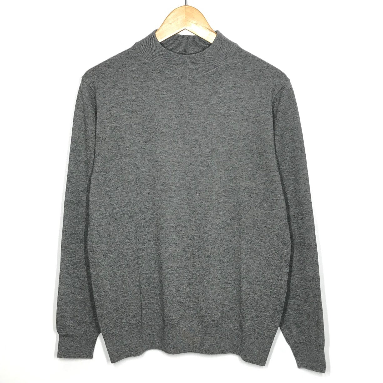 Harriss (ハリス)　モックネック ニット HN232-03402 グレー サイズ：40【倉吉店】