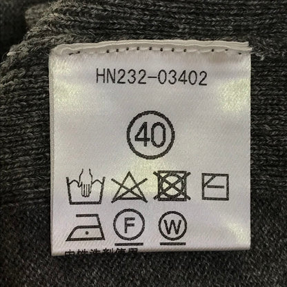 Harriss (ハリス)　モックネック ニット HN232-03402 グレー サイズ：40【倉吉店】