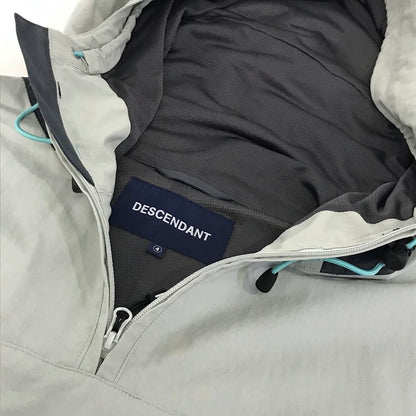 DESCENDANT | ディセンダント VERSANT NYLON ANORAK ナイロンジャケット ナイロンジャケット 241WVDS-JKM01 グレー サイズ：4【倉吉店】