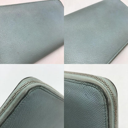 HERMES | エルメス アザップロング シルクイン ラウンドファスナー長財布 長財布 ブルー【倉吉店】