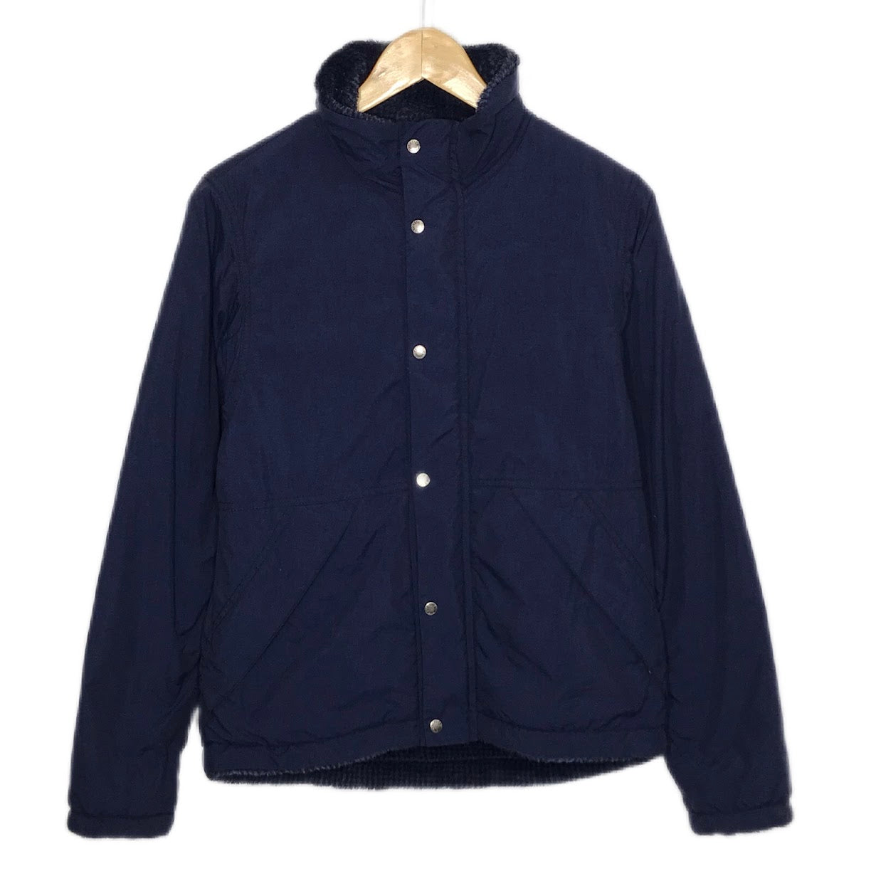 THE NORTH FACE PURPLE LABEL | ザノースフェイスパープルレーベル Reversible Mountain Fleece Jacket リバーシブルフリースジャケット ナイロンジャケット NA2550N ネイビー サイズ：S【倉吉店】