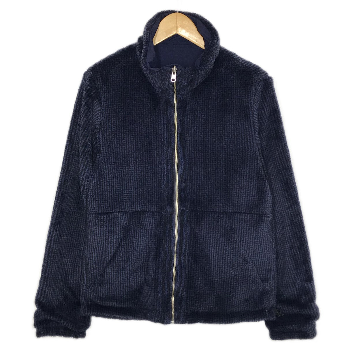 THE NORTH FACE PURPLE LABEL | ザノースフェイスパープルレーベル Reversible Mountain Fleece Jacket リバーシブルフリースジャケット ナイロンジャケット NA2550N ネイビー サイズ：S【倉吉店】