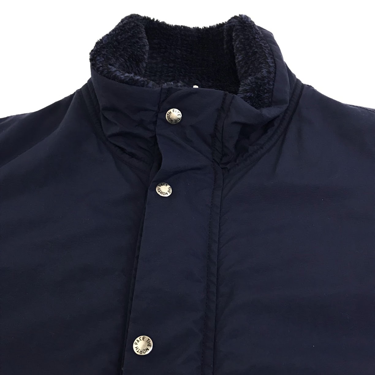 THE NORTH FACE PURPLE LABEL | ザノースフェイスパープルレーベル Reversible Mountain Fleece Jacket リバーシブルフリースジャケット ナイロンジャケット NA2550N ネイビー サイズ：S【倉吉店】