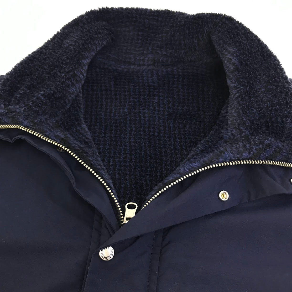 THE NORTH FACE PURPLE LABEL | ザノースフェイスパープルレーベル Reversible Mountain Fleece Jacket リバーシブルフリースジャケット ナイロンジャケット NA2550N ネイビー サイズ：S【倉吉店】