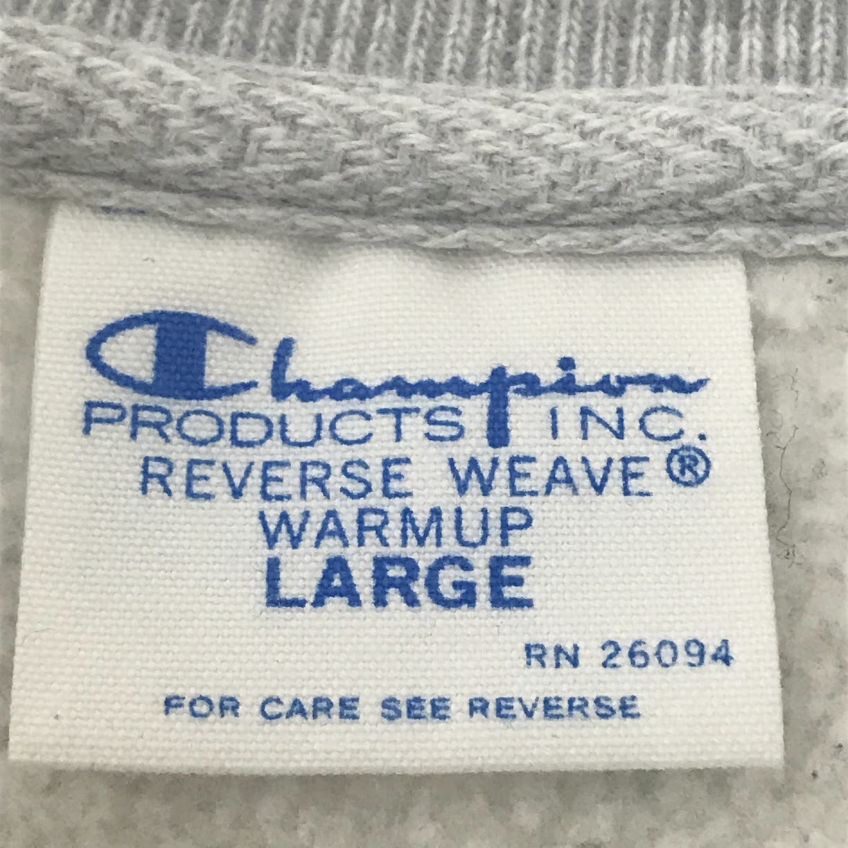 Champion | チャンピオン リバースウィーブ クルーネックスウェットシャツ スウェット CW-W007 グレー サイズ：L【倉吉店】