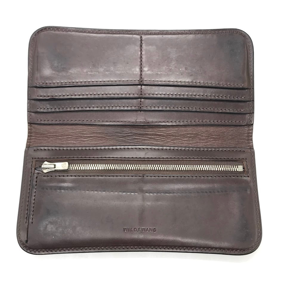 WILDSWANS | ワイルドスワンズ SURFS サドルプルアップ サーフス 長財布 ブラウン【倉吉店】