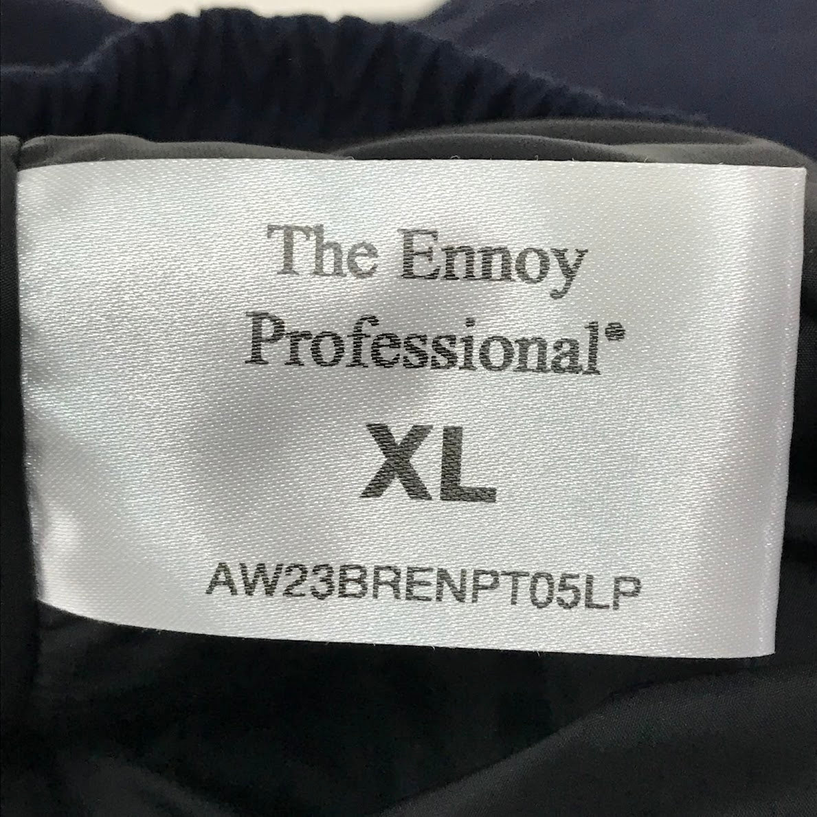 The Ennoy Professional(ザエンノイプロフェッショナル) NYLON PADED PANTS ナイロンパデッドパンツ　 パンツ AW23BRENPT05LP ネイビー サイズ：XL【倉吉店】
