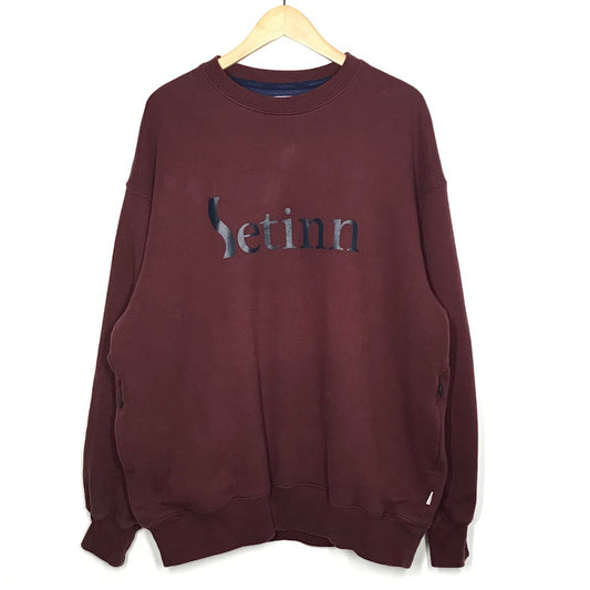 Setinn(セットイン)　Tour Crew Sweat スウェット 86-13-0132-142 ボルドー/バーガンディー サイズ：XL【倉吉店】