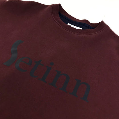 Setinn(セットイン)　Tour Crew Sweat スウェット 86-13-0132-142 ボルドー/バーガンディー サイズ：XL【倉吉店】