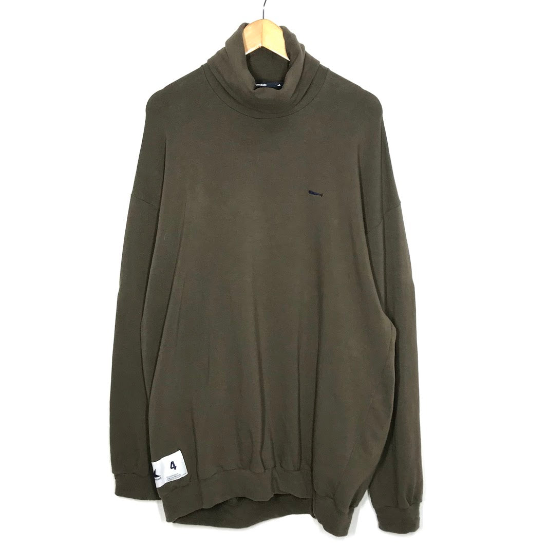 DESCENDANT | ディセンダント CYLINDER TURTLE NECK タートルネック スウェット 242ATDS-CSM24 ブラウン サイズ：4【倉吉店】