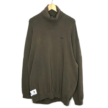 DESCENDANT | ディセンダント CYLINDER TURTLE NECK タートルネック スウェット 242ATDS-CSM24 ブラウン サイズ：4【倉吉店】