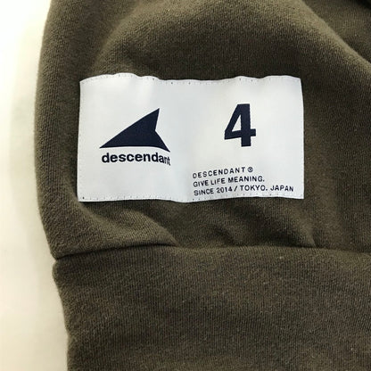 DESCENDANT | ディセンダント CYLINDER TURTLE NECK タートルネック スウェット 242ATDS-CSM24 ブラウン サイズ：4【倉吉店】