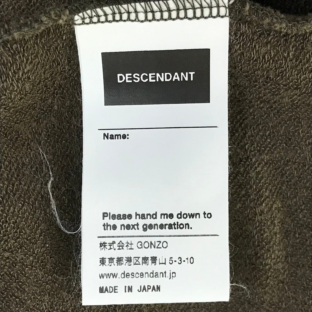 DESCENDANT | ディセンダント CYLINDER TURTLE NECK タートルネック スウェット 242ATDS-CSM24 ブラウン サイズ：4【倉吉店】