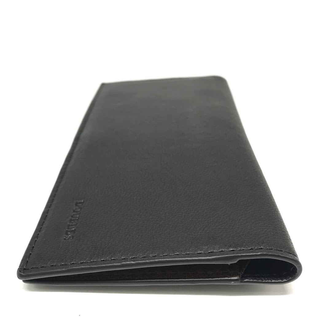 DOUBLES | ダブルス ゴート革 二つ折り長財布 長財布 DOV-7753 ブラック【倉吉店】