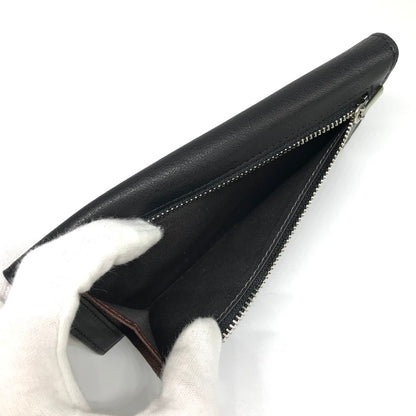 DOUBLES | ダブルス ゴート革 二つ折り長財布 長財布 DOV-7753 ブラック【倉吉店】