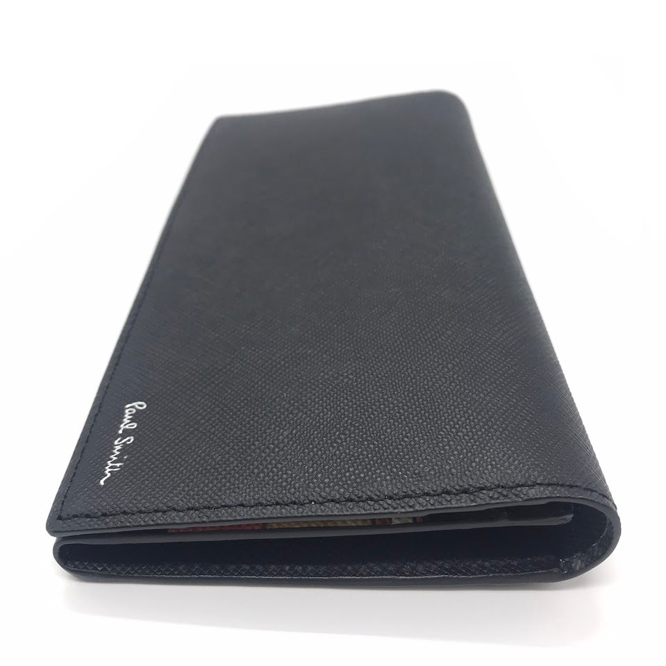 Paul Smith | ポール・スミス Commuter Mini 二つ折り長財布 長財布 353-003 ブラック【倉吉店】