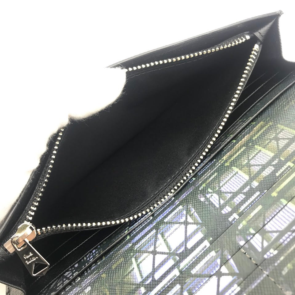 Paul Smith | ポール・スミス Commuter Mini 二つ折り長財布 長財布 353-003 ブラック【倉吉店】