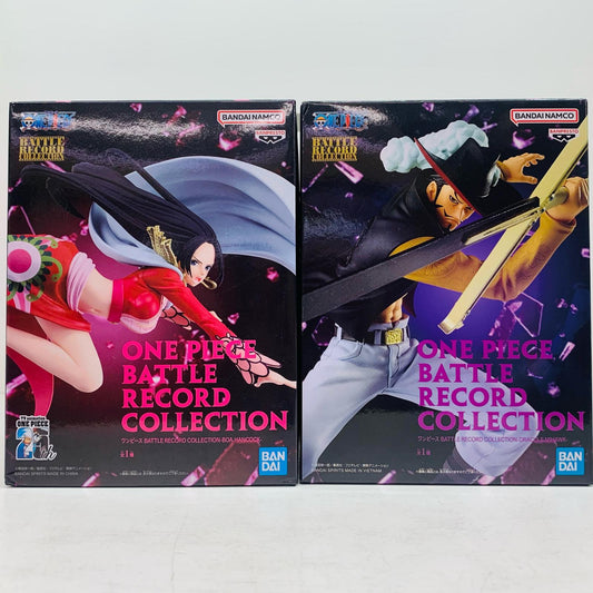【中古】 BATTLE RECORD COLLECTION ワンピース ミホーク＆ハンコック【フィギュア】