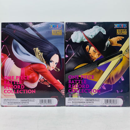 【中古】 BATTLE RECORD COLLECTION ワンピース ミホーク＆ハンコック【フィギュア】