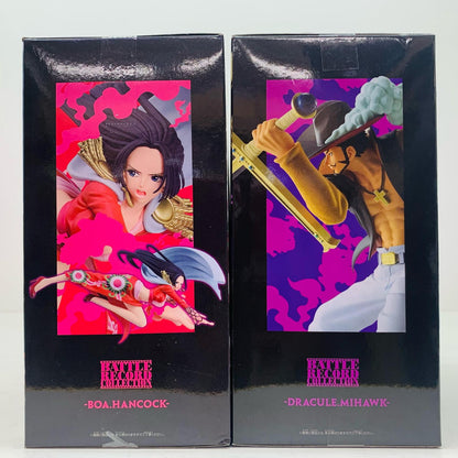 【中古】 BATTLE RECORD COLLECTION ワンピース ミホーク＆ハンコック【フィギュア】