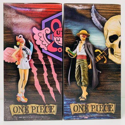 【中古】 THE GRAND LINE ワンピース シャンクス＆ウタ【フィギュア】