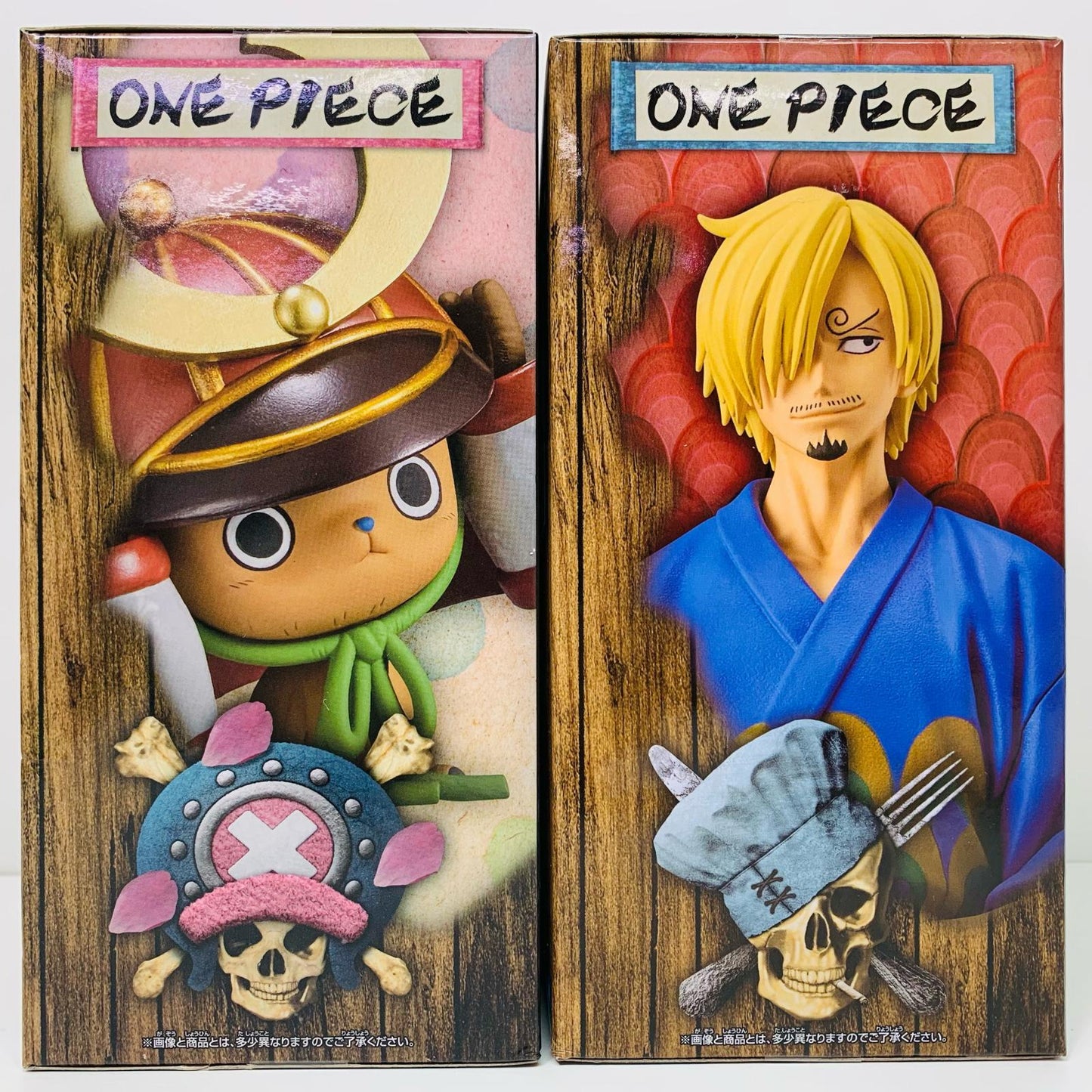 【中古】 THE GRAND LINE ワノ国 ワンピース サンジ＆チョッパー【フィギュア】