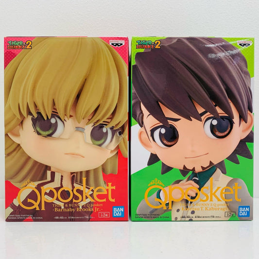 【中古】 Qposket TIGER＆BUNNY 虎徹＆バーナビー【フィギュア】