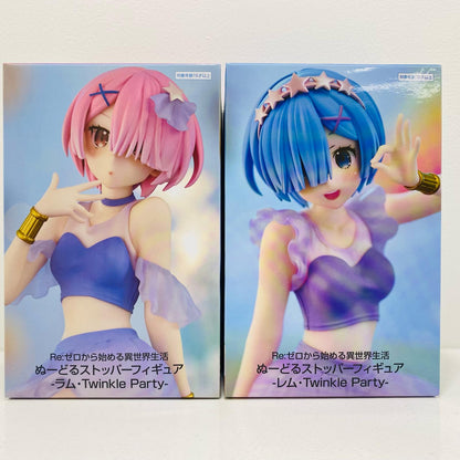 【中古】 ぬーどるストッパー Re:ゼロから始める異世界生活 レム＆ラム【フィギュア】