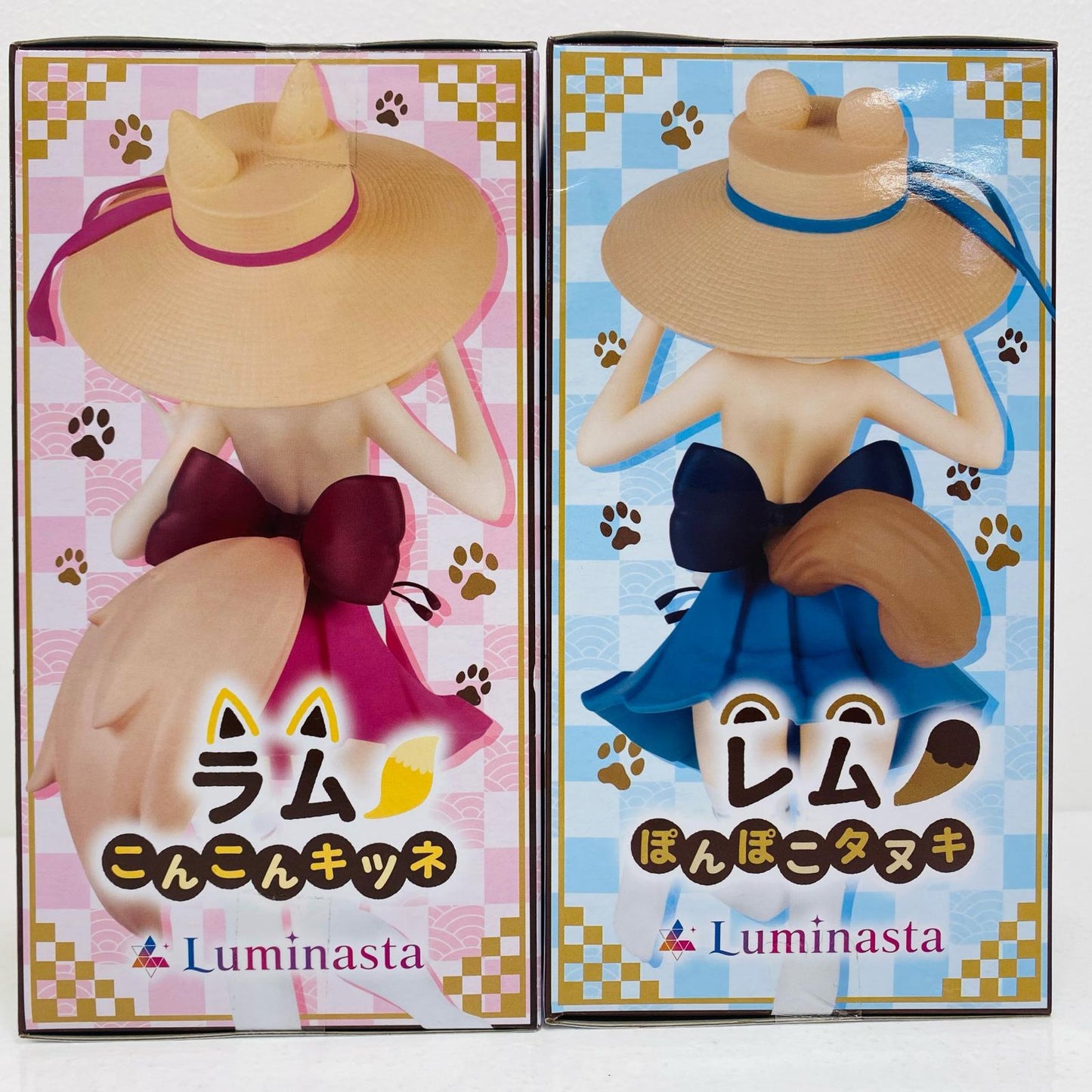 【中古】 Luminasta Re:ゼロから始める異世界生活 レム＆ラム【フィギュア】