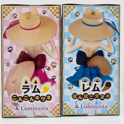 【中古】 Luminasta Re:ゼロから始める異世界生活 レム＆ラム【フィギュア】