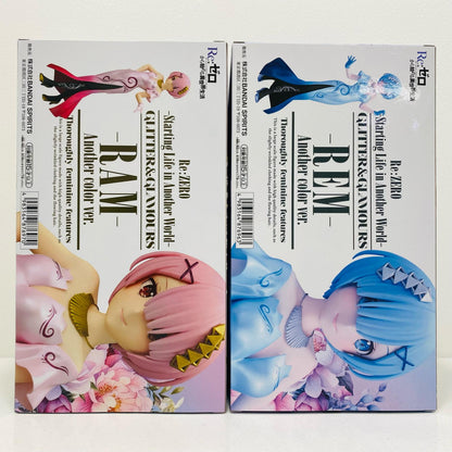 【中古】 GLITTER&GLAMOURUS Another color レム&ラム【フィギュア】