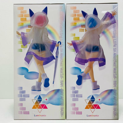 【中古】 Luminasta あめあがりの日 レム&ラム【フィギュア】