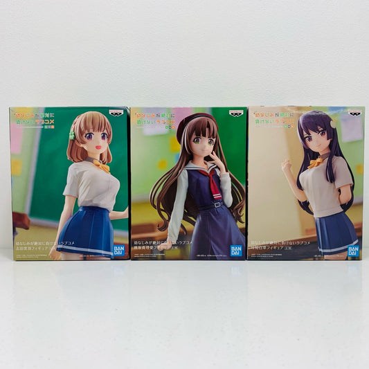 【中古】 幼なじみが絶対に負けないラブコメ フィギュア 桃坂真理愛 志田黒羽 可知白草 ３体セット【フィギュア】