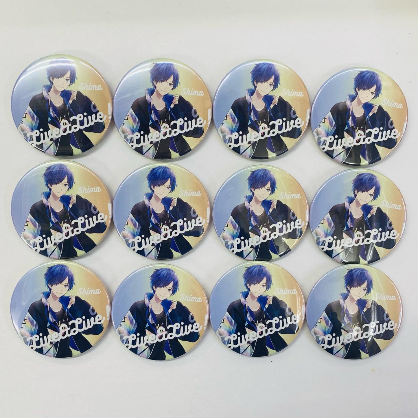 【中古】 志麻　RAINBOW　缶バッジ15個セット