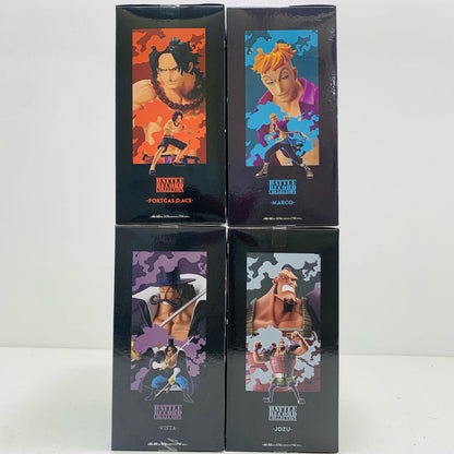 【中古】 BATTLERECORD 白ひげ海賊団 4体セット【フィギュア】