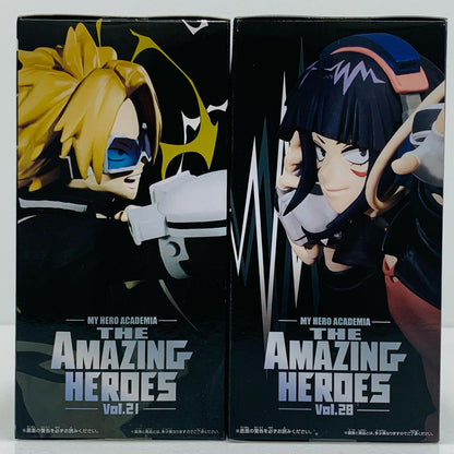 【中古】 僕のヒーローアカデミア フィギュア 上鳴電気＆耳朗響香 ２体セット THEAMAZINGHEROES ２体セット【フィギュア】