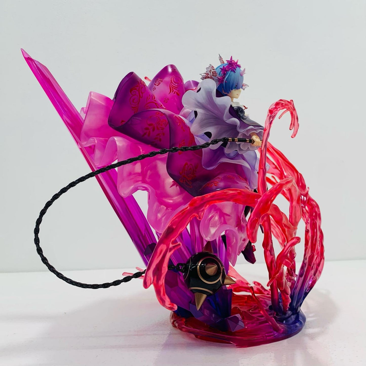 【中古】 Re：ゼロから始める異世界生活 フィギュア 鬼レム Crystal Dress Ver PVC製塗装済み完成品 1月7日【フィギュア】