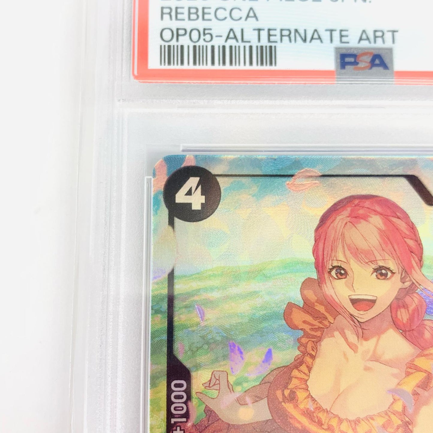 【中古】 PSA10 レベッカ［パラレル］（Makitoshi） SR OP05-091 ワンピース カードゲーム トレーディングカード レベッカ OP05-091【飾磨店】