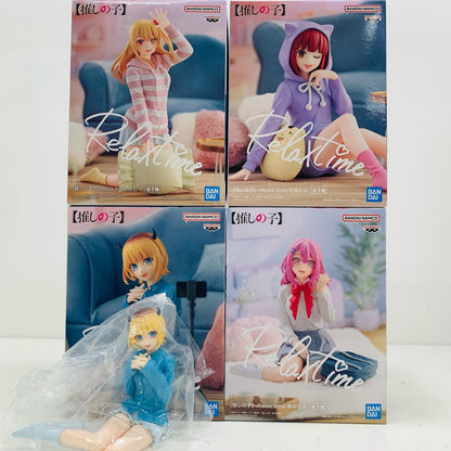 【中古】 Relaxtime 星野ルビー&有馬かな&MEMちょ&寿み【フィギュア】